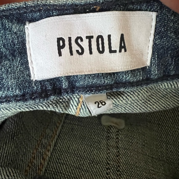 Pistola The Colleen split hem Jean 26 $170 - Picture 9 of 15